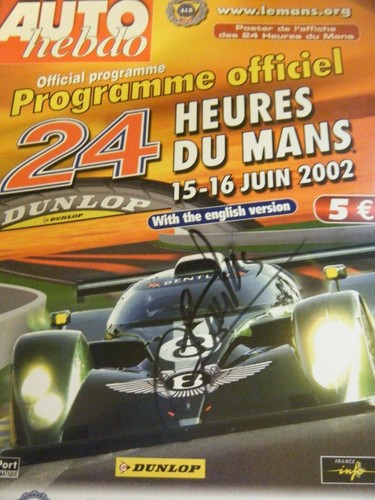 Programma autografo mans 24 - programma, le