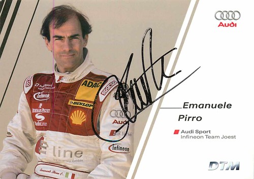 Biglietto autografo emanuele - biglietto,