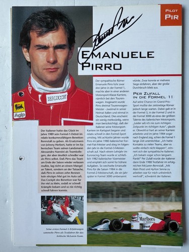 Emanuele pirro autografo - emanuele,