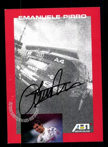 Emanuele pirro autogrammkarte - emanuele,