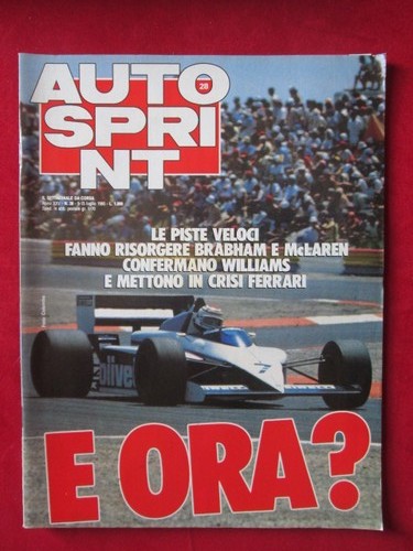 Autosprint 1985 emanuele - autosprint, 28