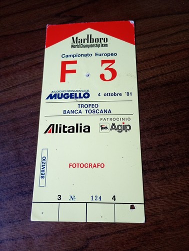 Pass mugello formula 3 - pass,