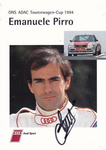 Autografo emanuele pirro - autografo,
