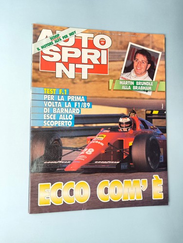 Autosprint 1988 poster - autosprint, +poster