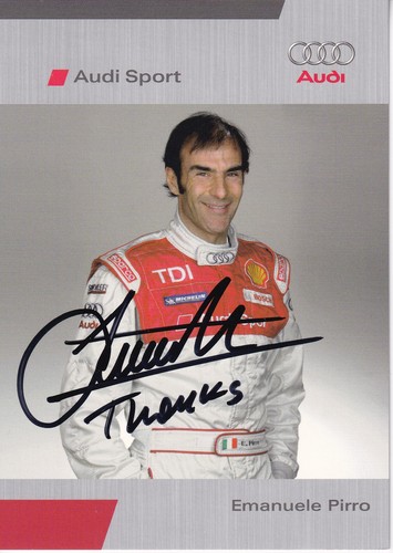 Autografo emanuele pirro - -,