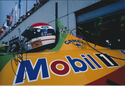 Emanuele pirro signed benetton - pirro,